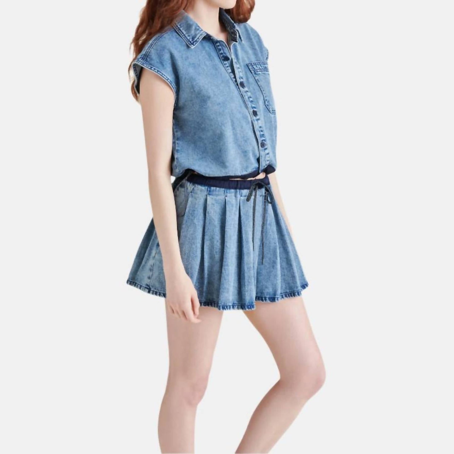 Steve Madden - Nassau Bungee Hem Top