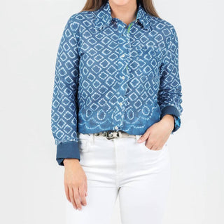 Dizzy-Lizzie - Women's Cape Cod Frayed Shirt