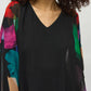 Joseph Ribkoff - Chiffon Abstract Poncho Top