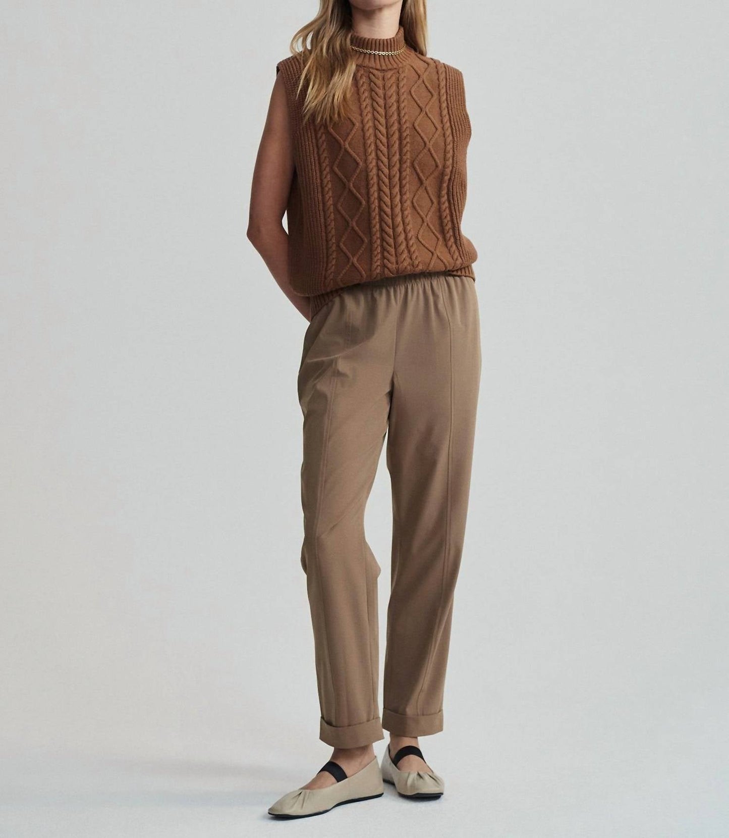 Varley - Joilette Roll Neck Vest