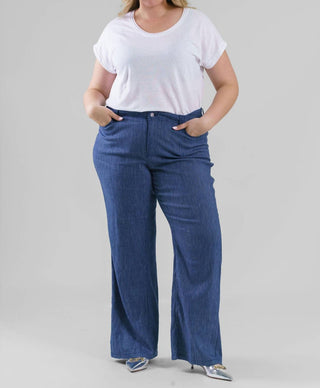 Nydj - 5 POCKET WIDE LEG TROUSER