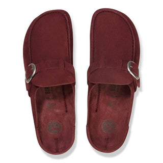 Birkenstock - Tamancos Buckley de camurça unissex