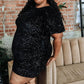 Curve Market - Holiday Me Mini Dress - Curvy