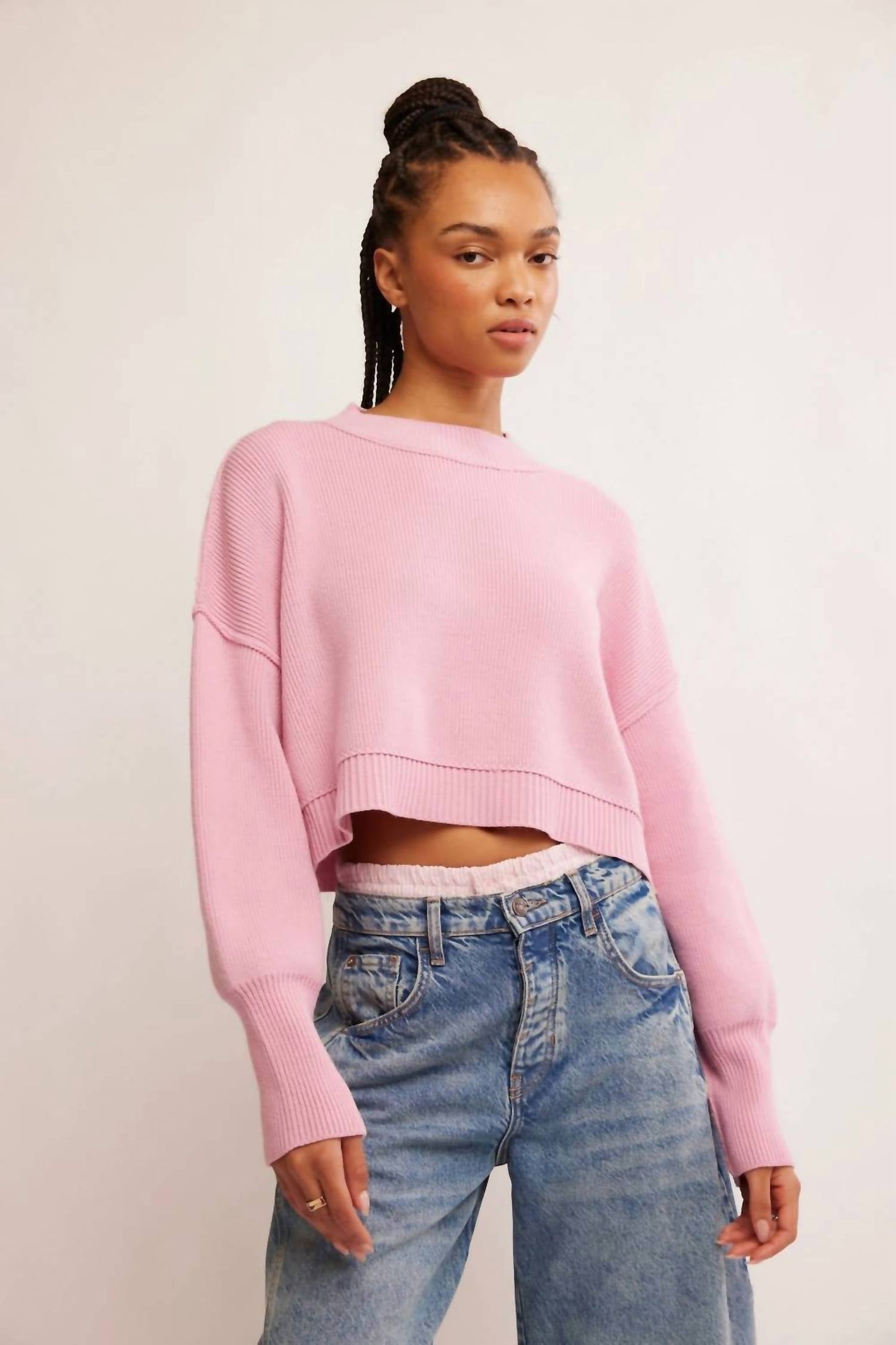 Free People - Easy Street Crop Pullover Top