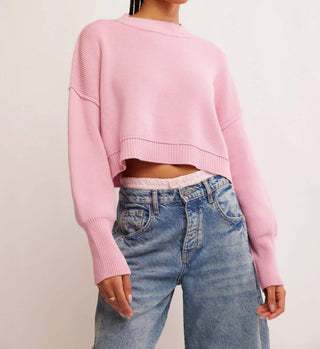 Free People - Pulôver Easy Street Crop