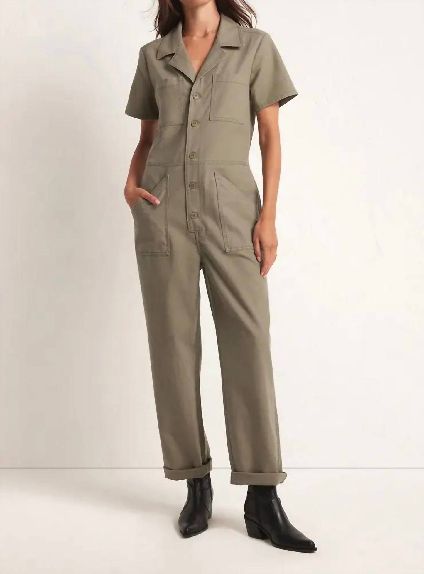 Z Supply - Stevie Stretch Twill Jumpsuit