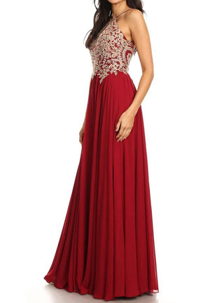 Anny Lee - Vestido de baile de chiffon
