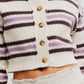 Free People - Lila Stripe Cardigan