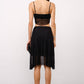 Golden - Bethel Lace Flared Midi Skirt