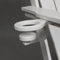 Folding Adirondack Chair with Dual Cup Holder - White