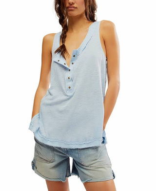 Camiseta Henley Free People - Love Language