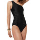 J.Crew - Sleek Ruched One Shoulder One Piece Swimsuit