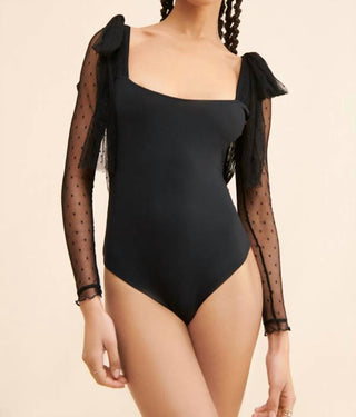 Free People - Tongue Tied Mesh Bodysuit