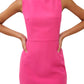 French Connection - Echo Crepe Mock Neck Mini Dress
