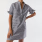 Ann Mashburn - Elbow Sleeve Frill Dress