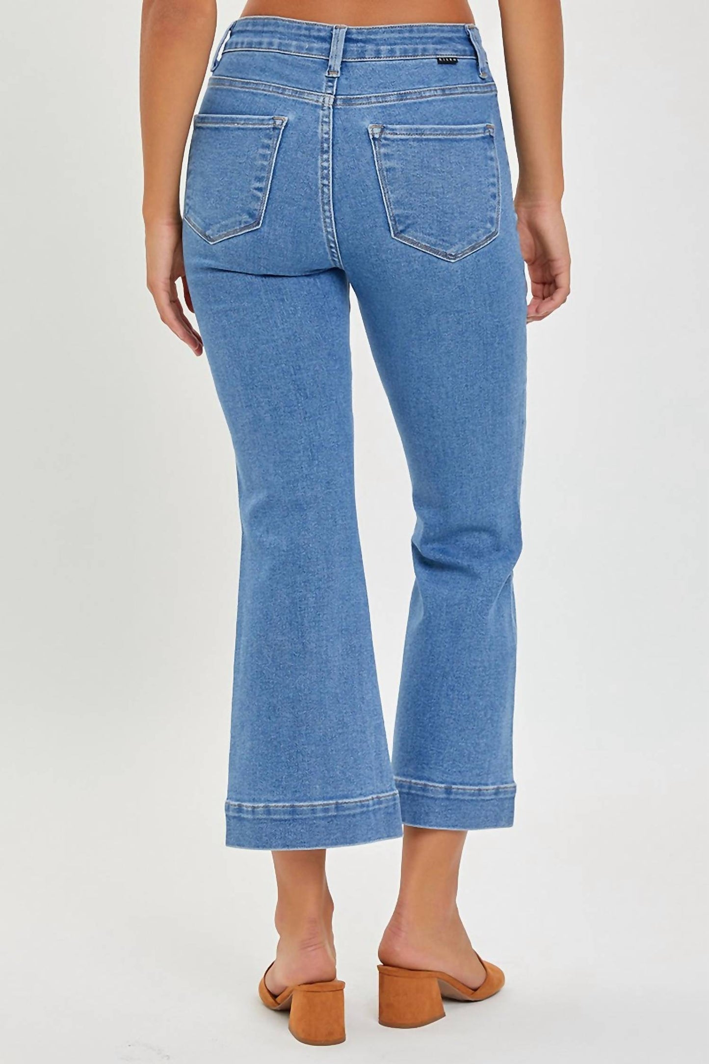 Risen - Women's High Rise Ankle Bootcut In Plus