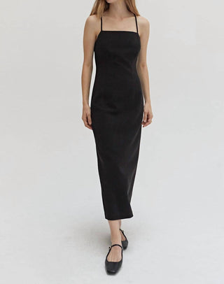 Crescent - Vestido Delaney com costas cruzadas
