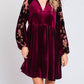 Umgee - Alice V-neck Mini Dress