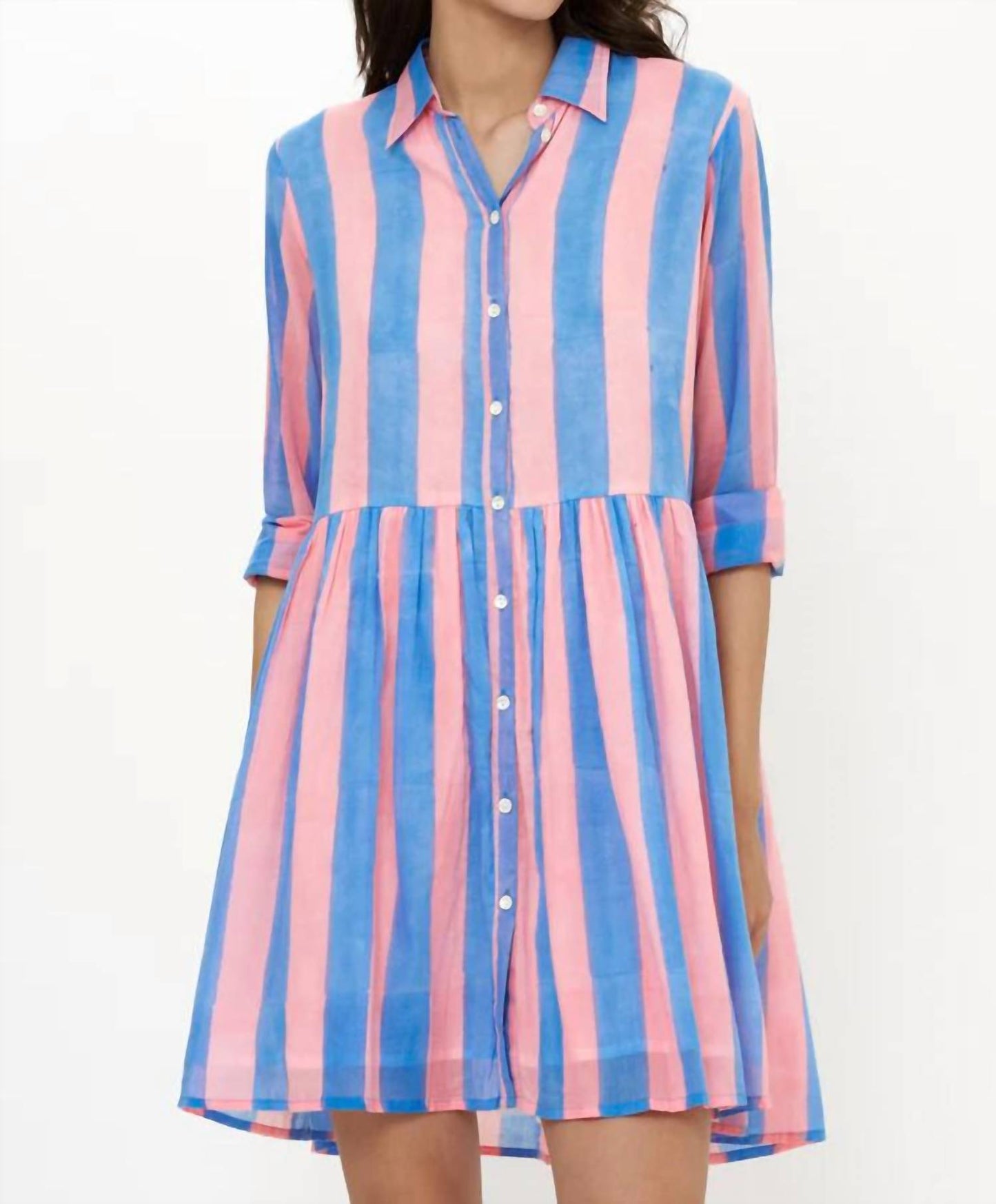 Oliphant - Long Sleeve Shirt Mini Dress