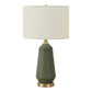 Lighting, Table Lamp, Green Ceramic, Contemporary - Green