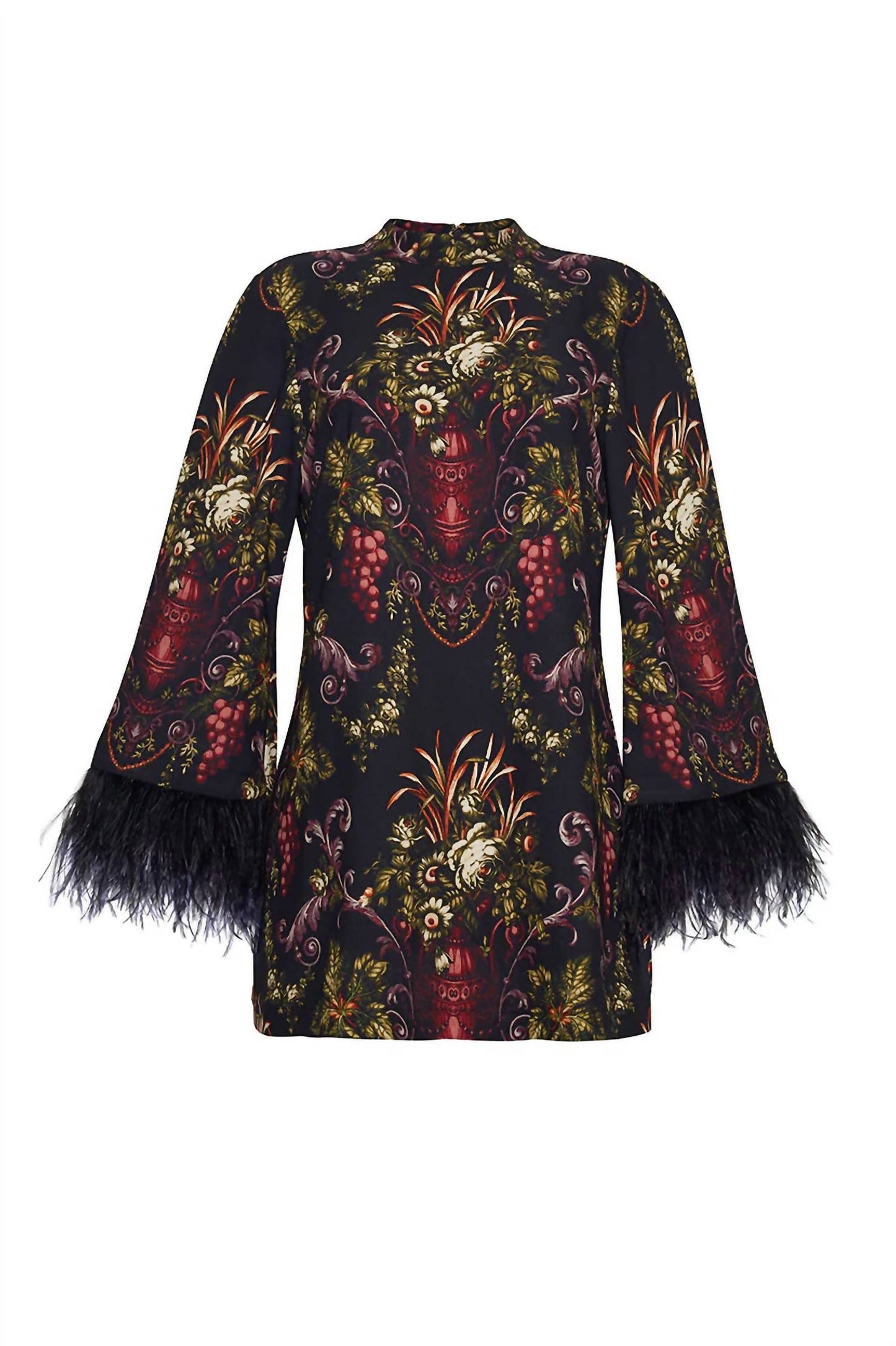 Cara Cara - Minivestido Vida Estampado Medalhão