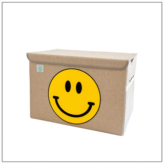 A Nice House - Caixa de brinquedos dobrável e caixa de armazenamento para crianças