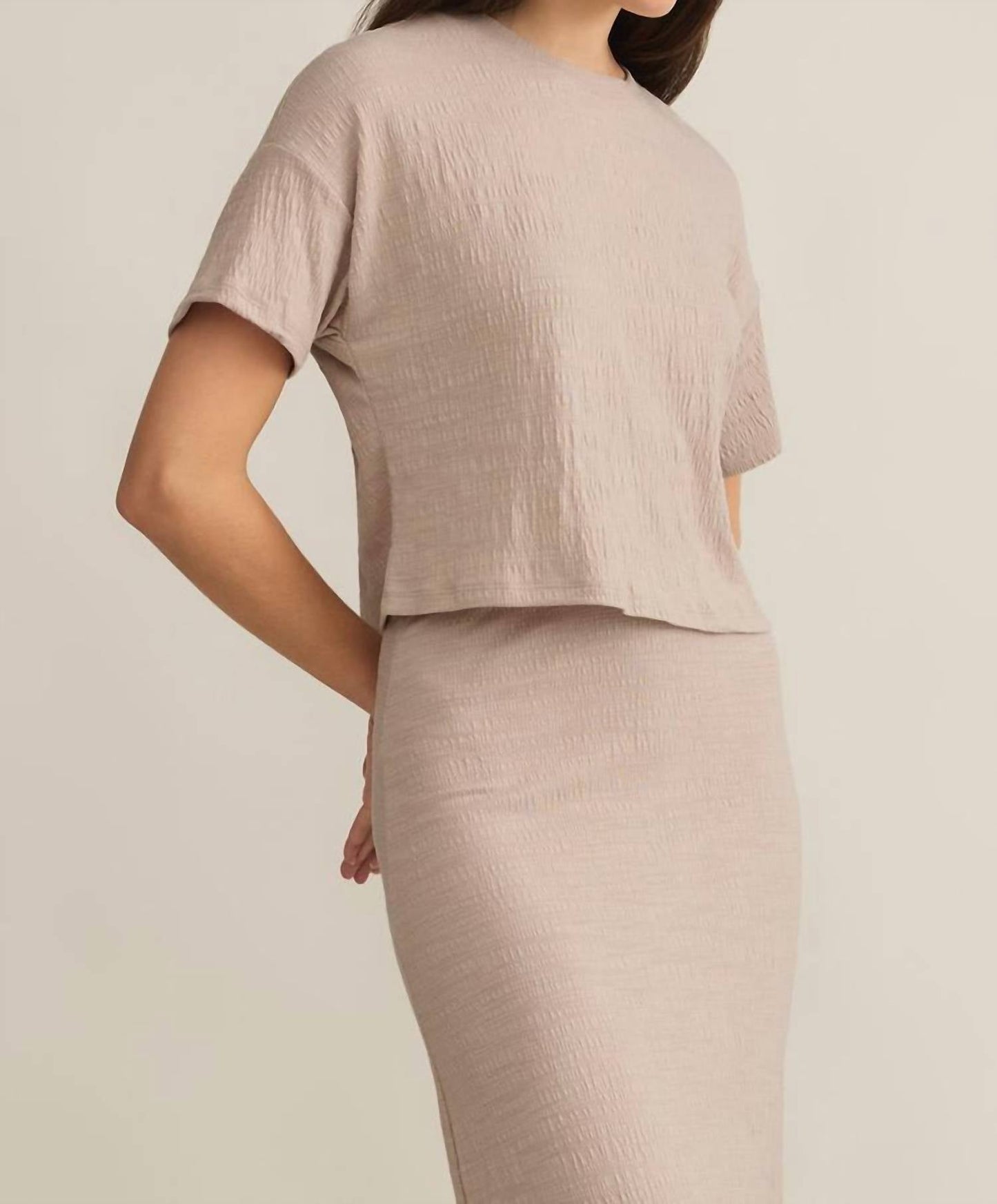 Z Supply - Sway Textured Cropped Tee