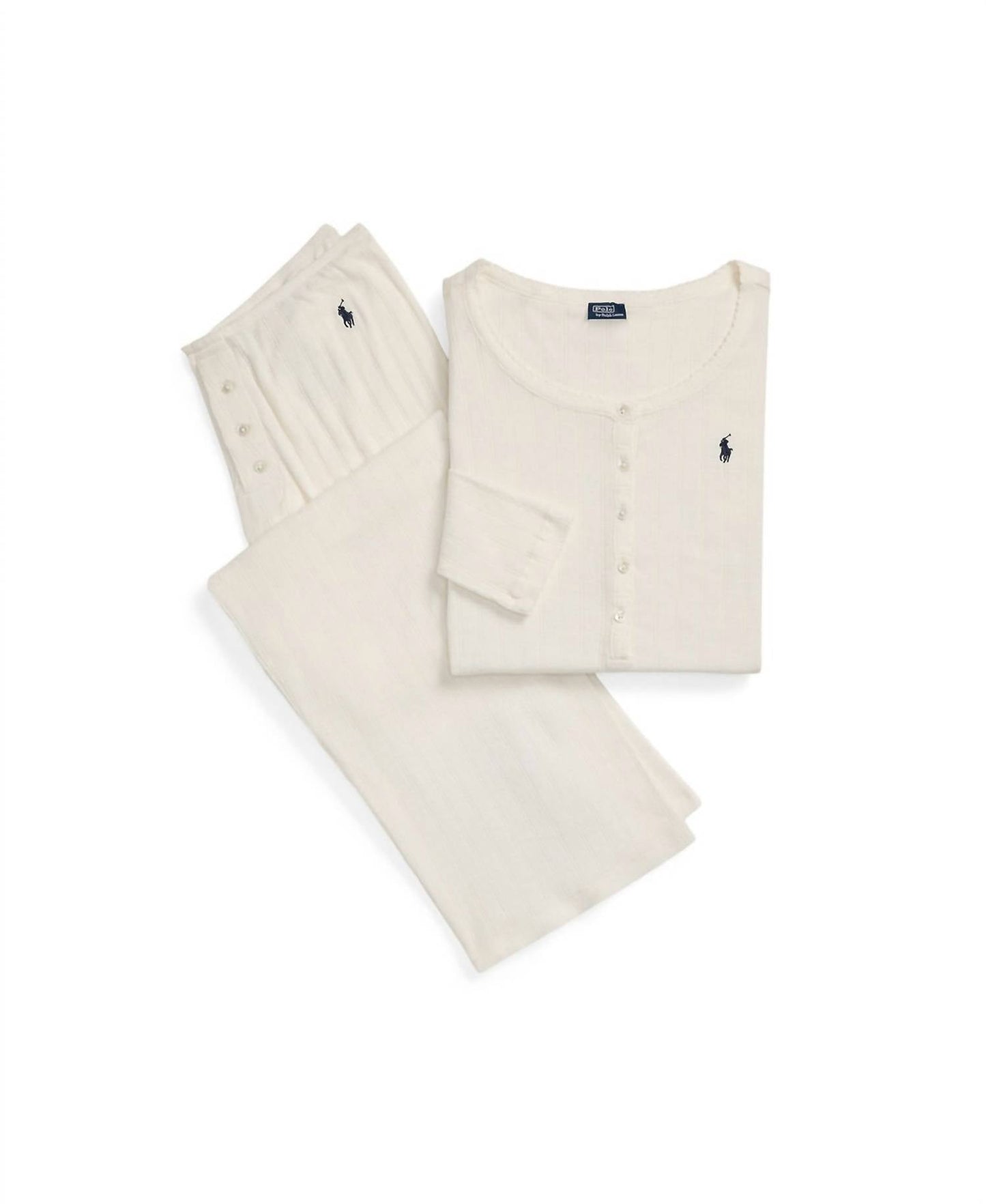 Polo Ralph Lauren - Polo Pointelle Henley Pajamas