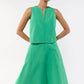 Ann Mashburn - Split-Neck Gia Shell Top