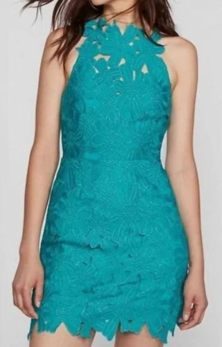 Saylor X Free People - Jessica Foil Lace Dress