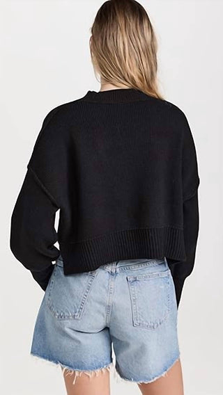 Free People - Suéter Cropped Easy Street