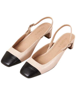 Alohas - Sapatos de couro Lindy femininos