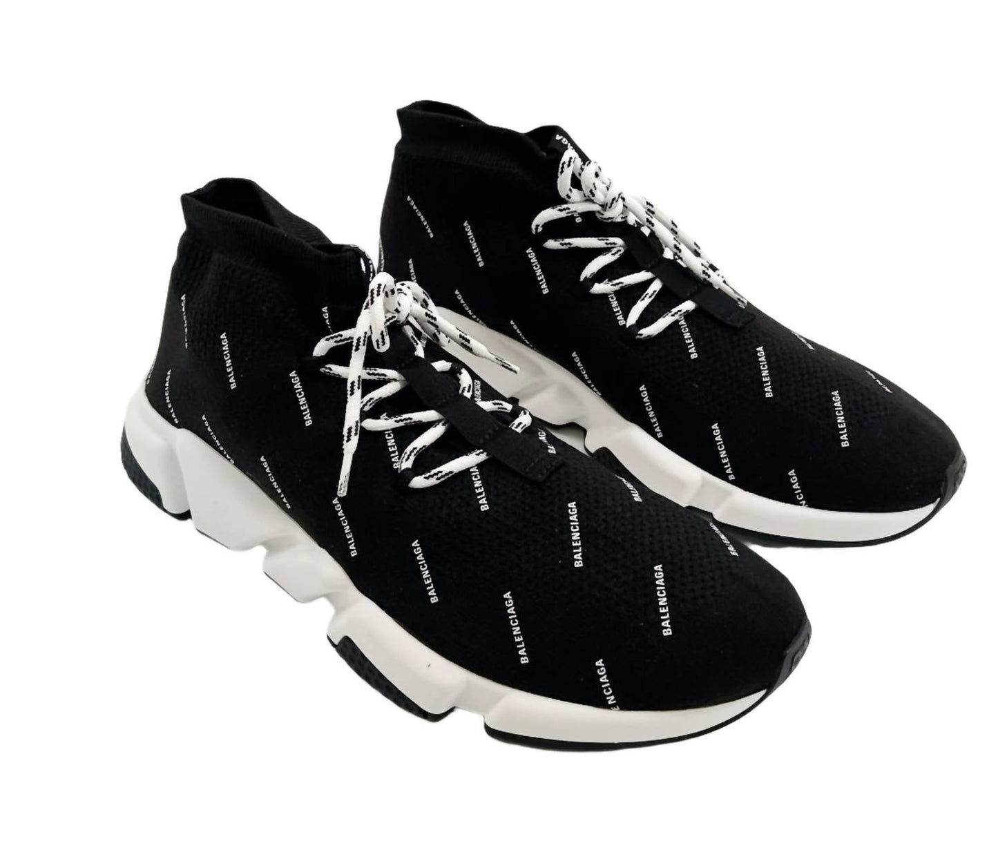 Balenciaga - Men's Speed All Over Print Lace-up Trainers Sneakers