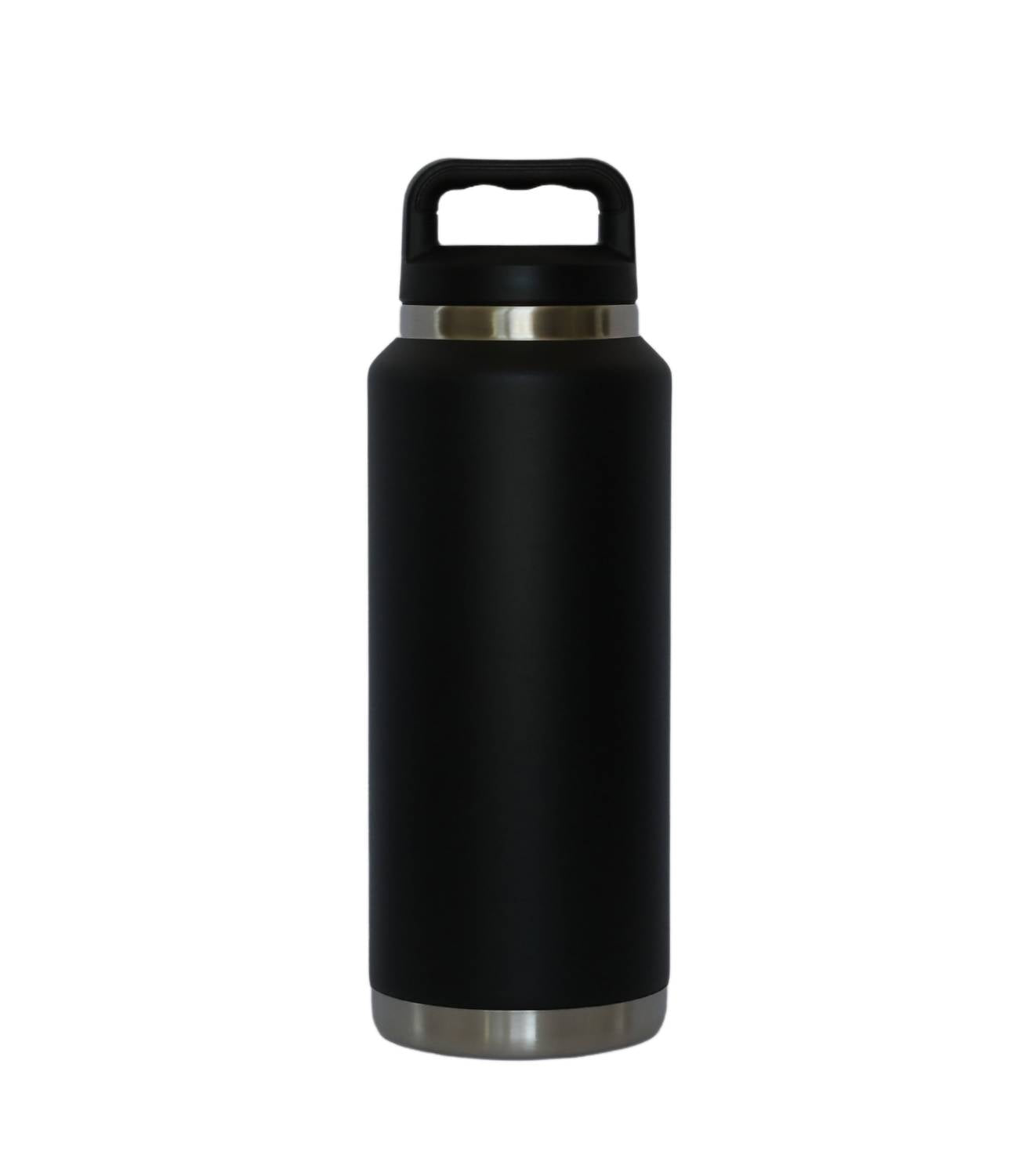 Creative Gifts International - Stainless Steel Twist-Off Cap Water Bottle