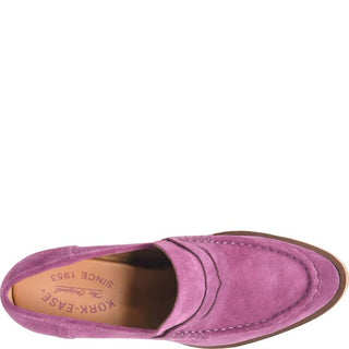 Kork-Ease - Mocassim de salto alto em camurça Modeste