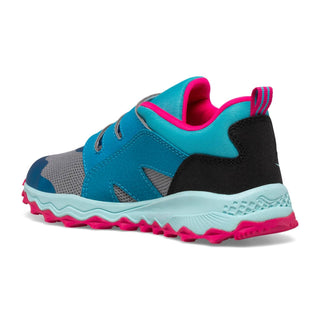 Saucony - Tênis Peregrine Shield para crianças grandes