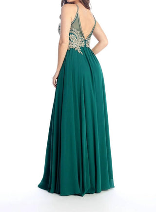 Anny Lee - Vestido de baile de chiffon