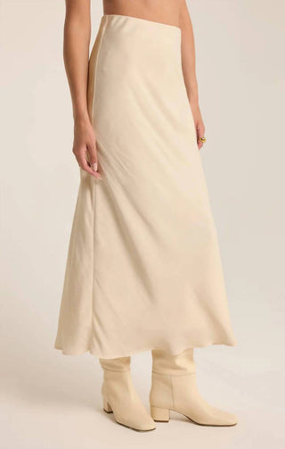 Z Supply - Europa Poly Sheen Midi Skirt