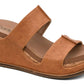 Corkys Footwear - Women's Cognac Wedge Sandal