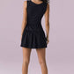 Chaser - Lou Licorice Mini Dress