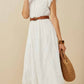 Hayden La - Floral Smocked Bubble Sleeve Midi Dress