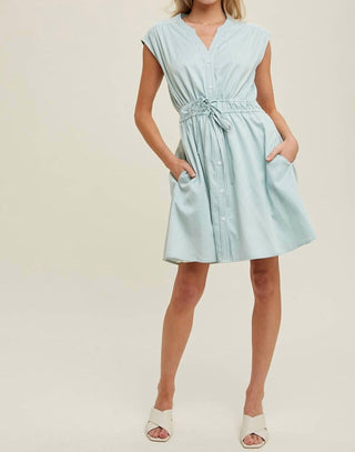 Lista de desejos - Vestido Mini Camisa Listrado Natasha