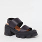 Ganni - WOMEN CLEATED PLATFORM SANDAL