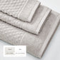 Cotton Diamond Waffle Weave Bath Towel Set - Grayson Collection