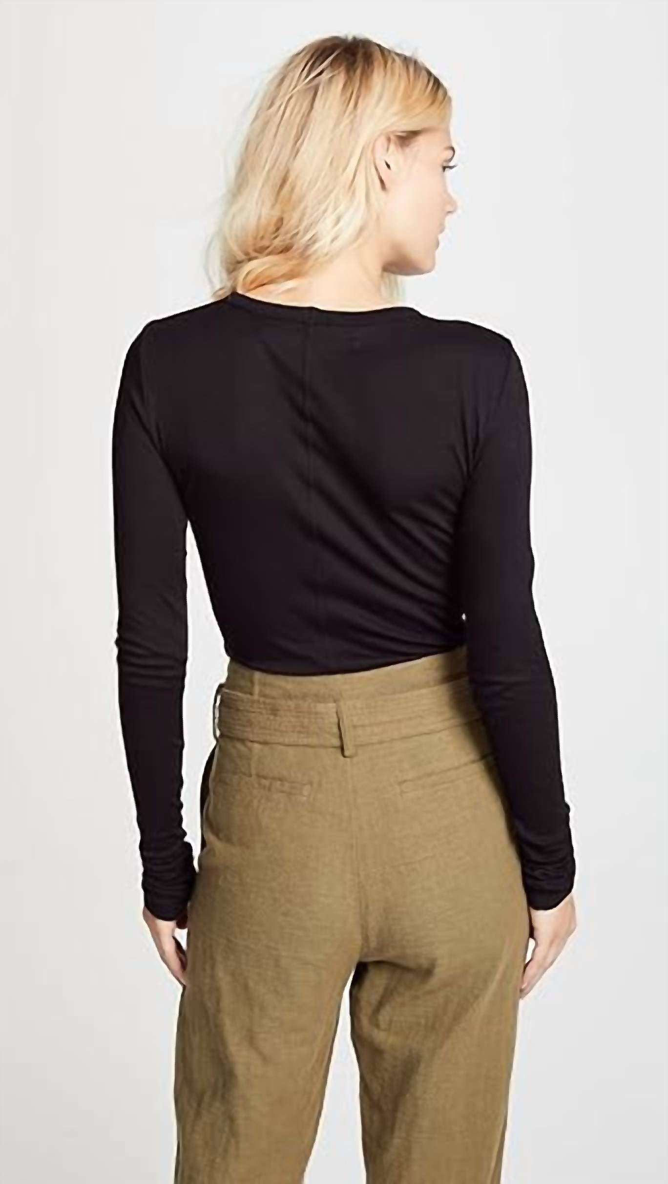 Enza Costa - SUPIMA COTTON L/S CREW