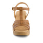 Andrea - Women's Heeled Platform Sandal