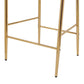 Fabric Counter Height Bar Stools (Set of 2)