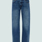 Pistola - Lexi Mid Rise Bowed Straight Jeans