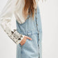Free People - Edie Denim Skirtall