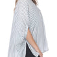 Rain - Zinnia Stripe Flow Shirt